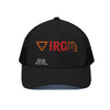 Unisex Virgo Trucker Hat With Black Half-mesh