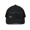 Unisex Sagittarius Trucker Hat With Black Half-mesh