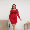 Women's Make 2dDay Then YES2DAY Mesh Dress (Plus Size)