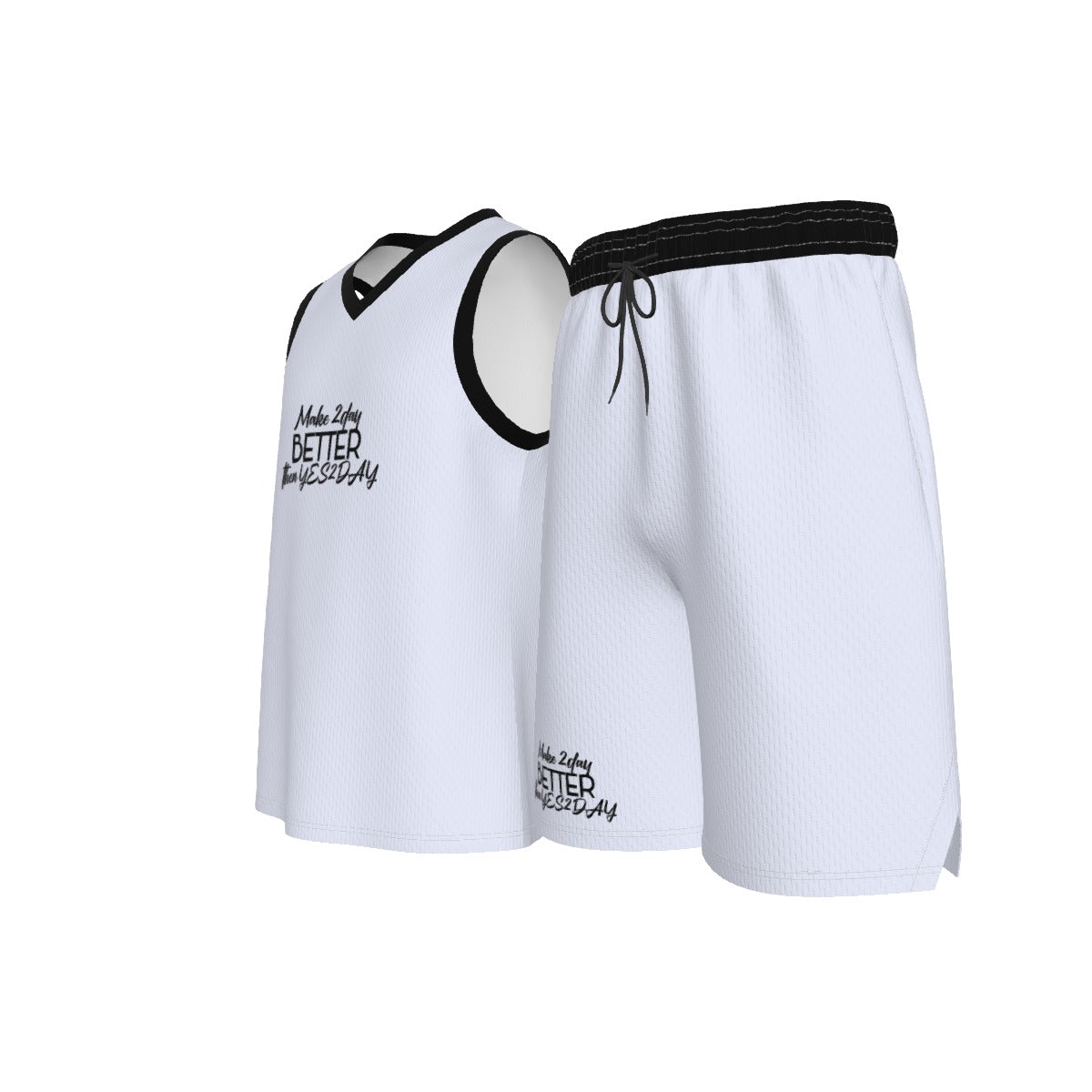 Men's V Neck Basketball Suit