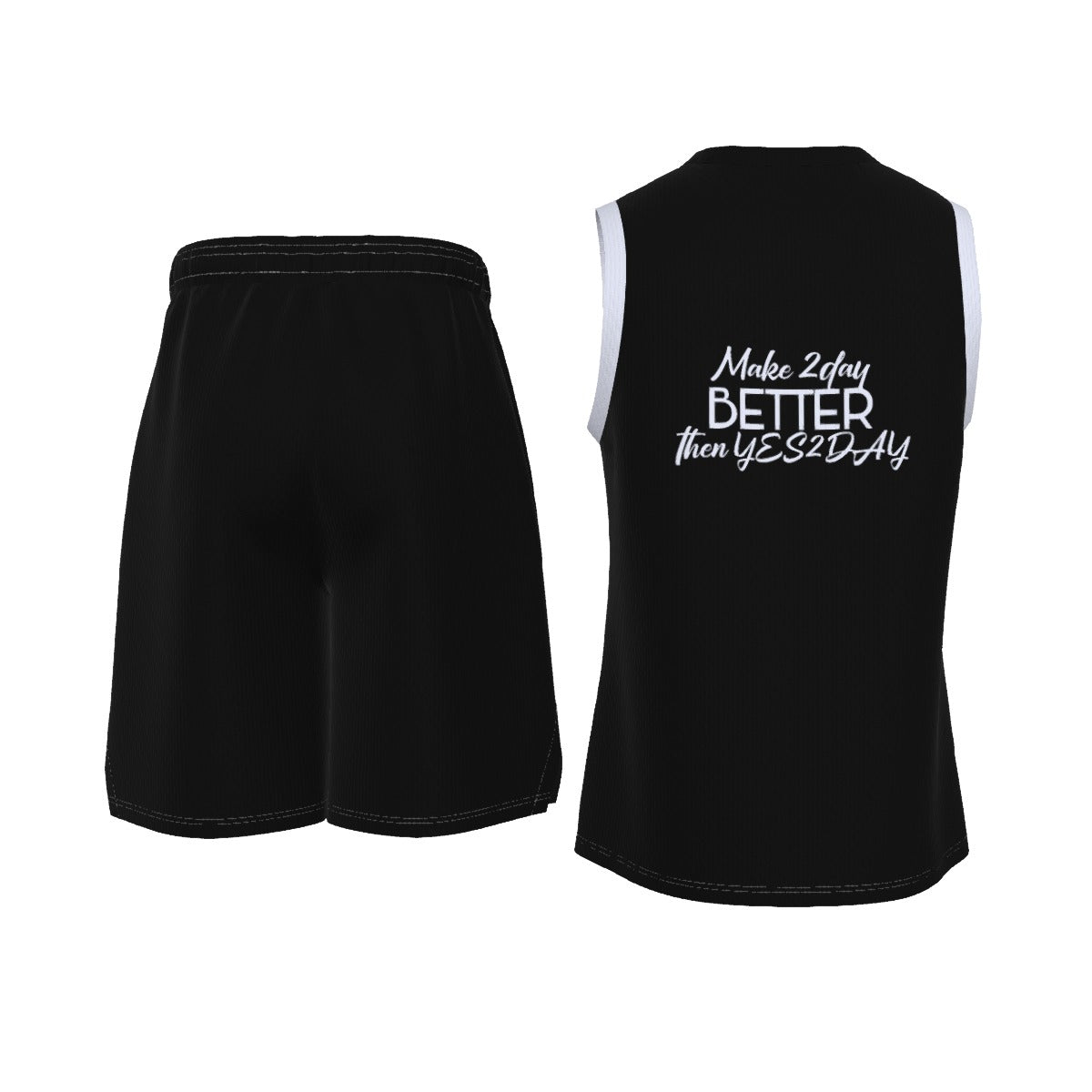 Men's V Neck Basketball Suit
