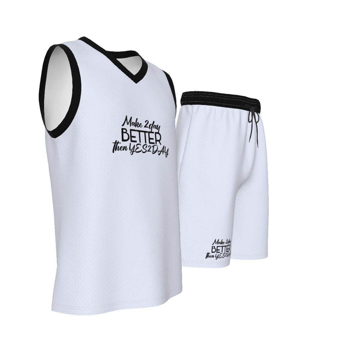 Men's V Neck Basketball Suit