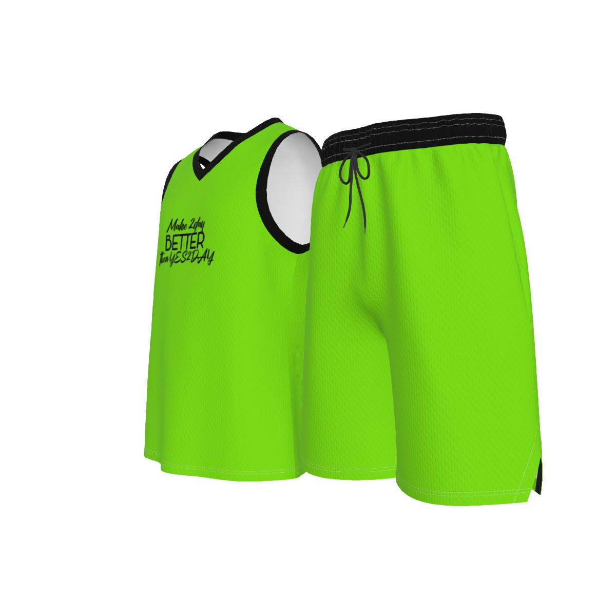 Men's V Neck Basketball Suit