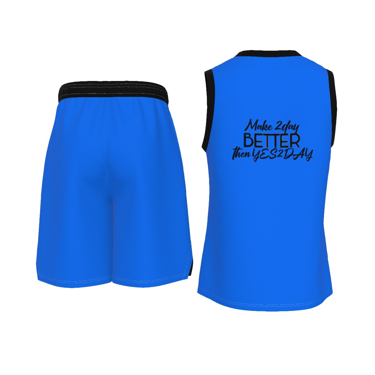 Men's V Neck Basketball Suit