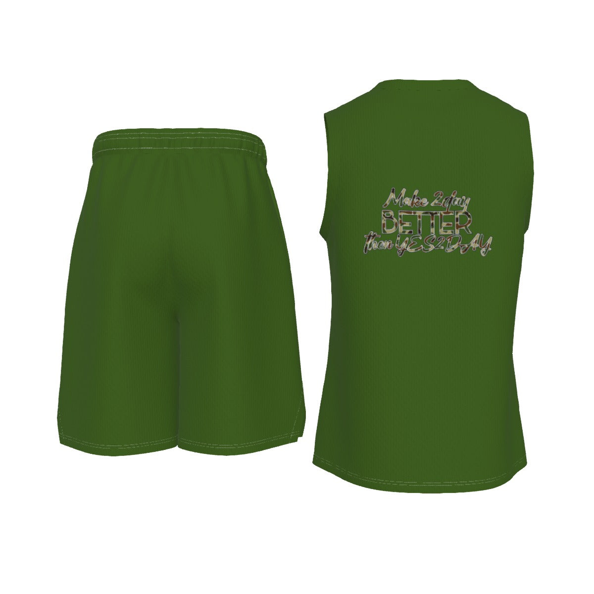 Men's V Neck Basketball Suit