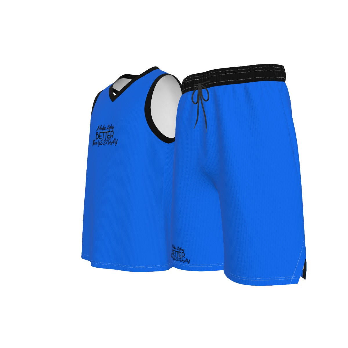 Men's V Neck Basketball Suit