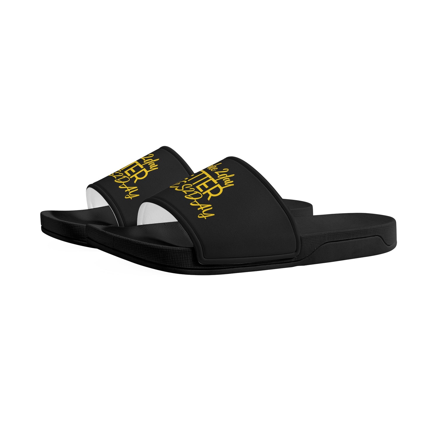 Men's Make 2Day Better Then YES2DAY Slide Sandals Shoes