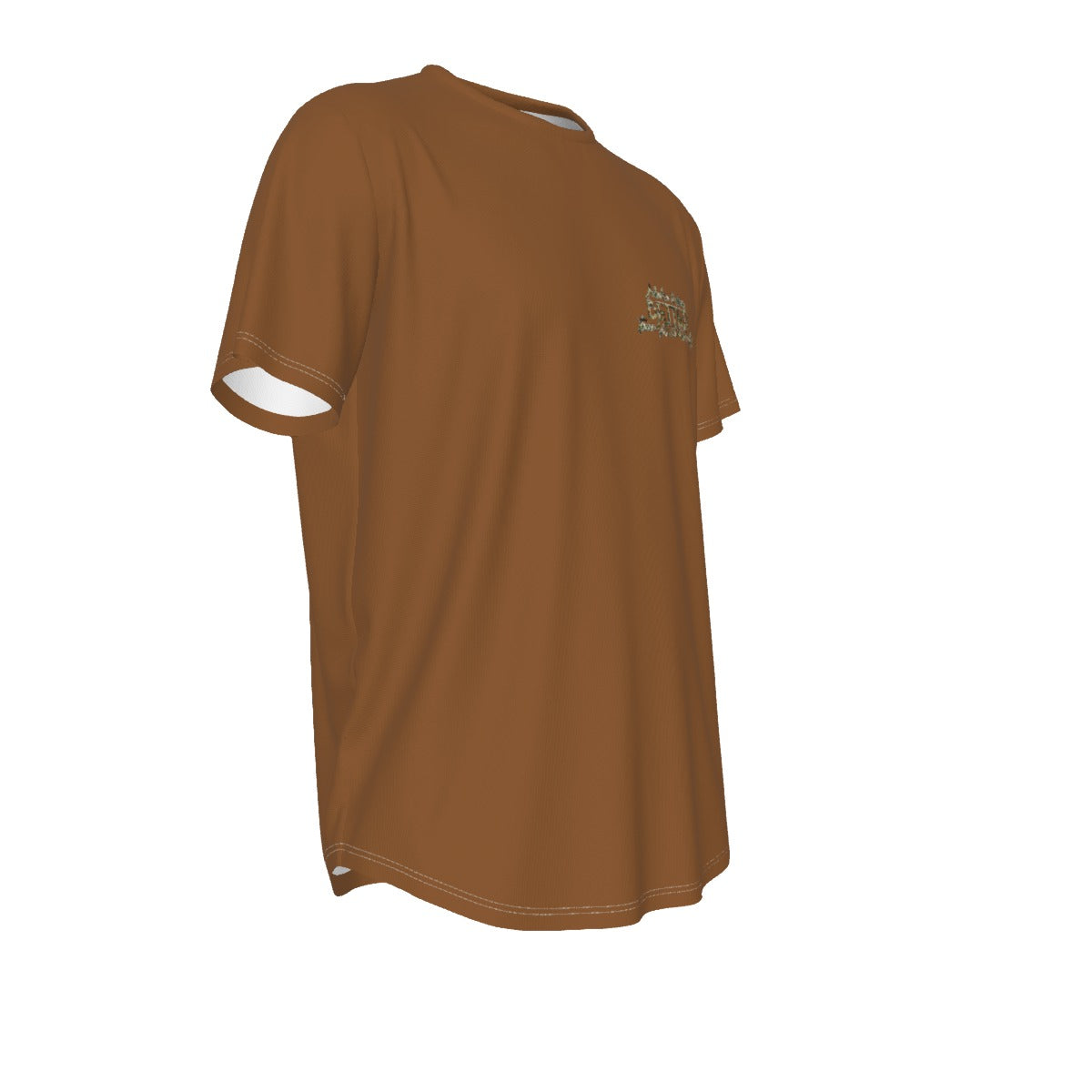 Men's Short Sleeve Rounded Hem T-shirt