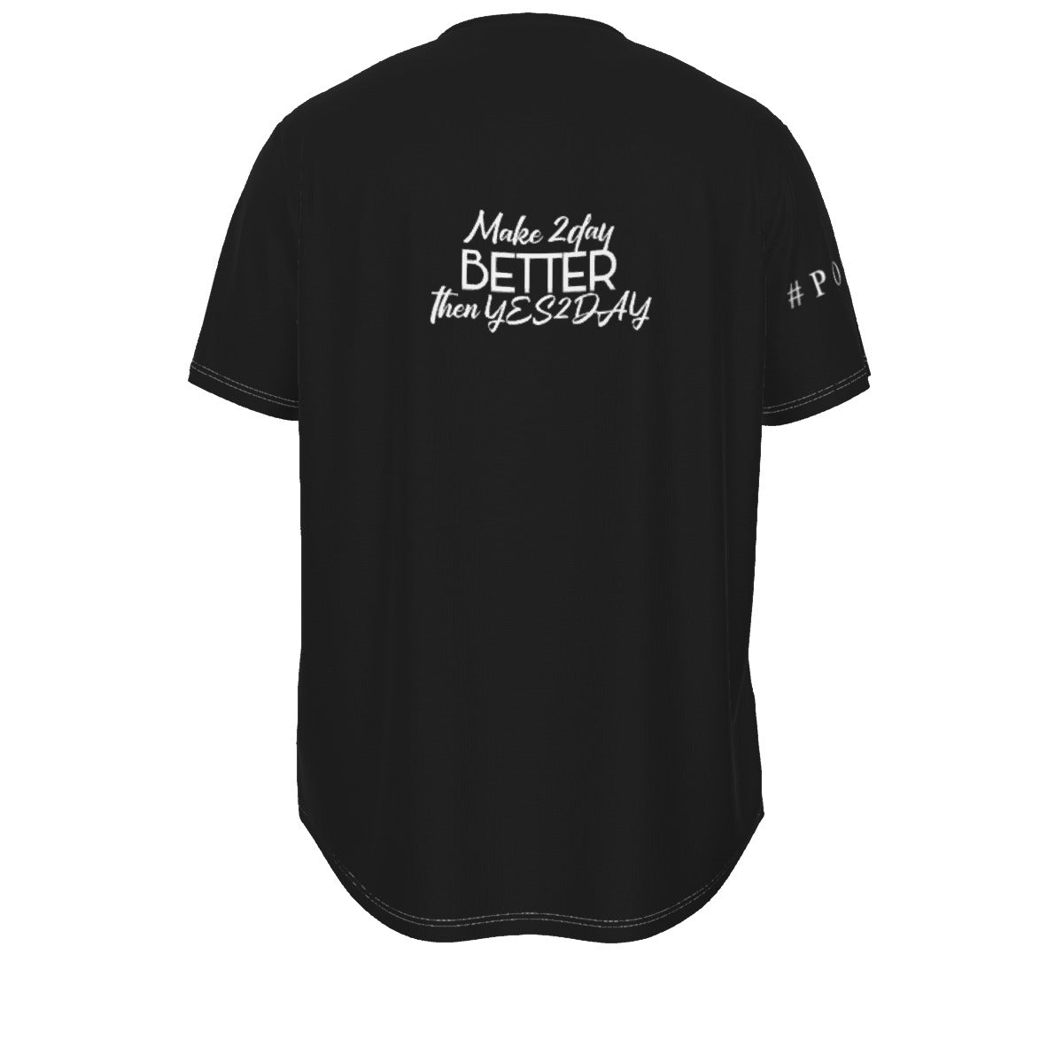 Men's Short Sleeve Rounded Hem T-shirt