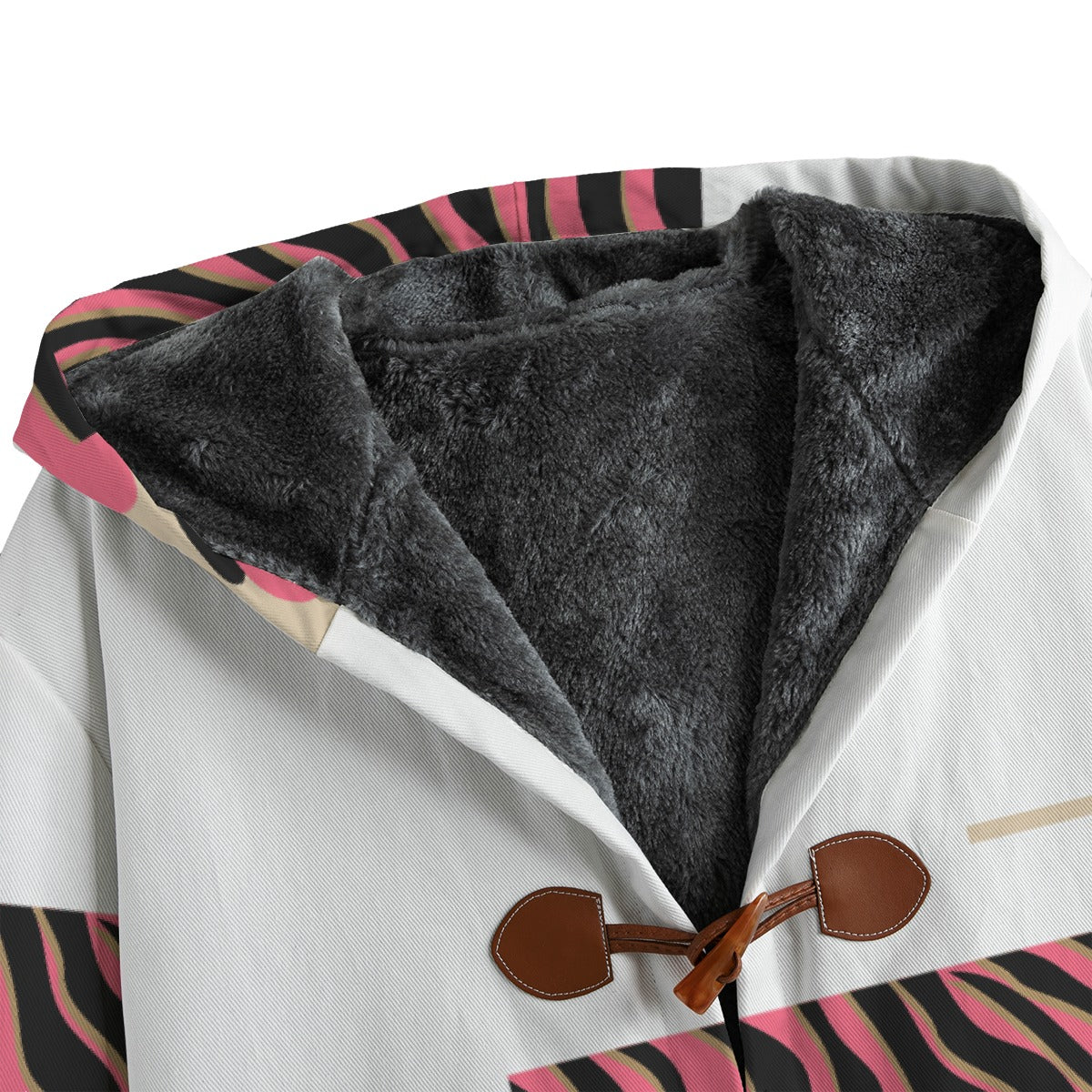 Men's Canvas Button Fleece Windbreaker