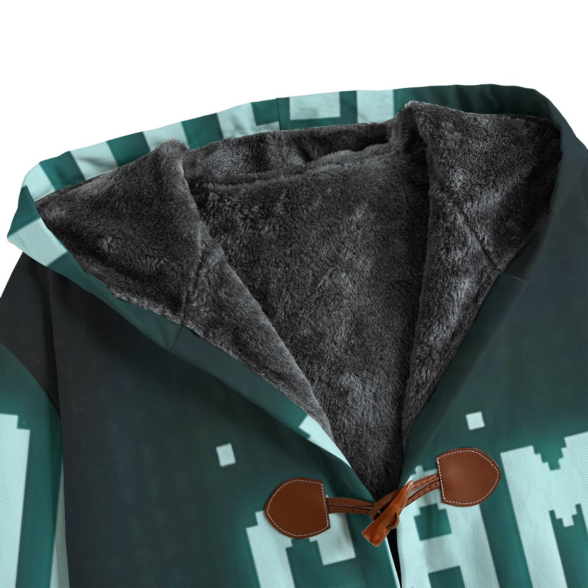Men's Canvas Button Fleece Windbreaker