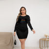 Women's PRIDE Make 2Day Better Then YES2DAY Mesh Dress (Plus Size)