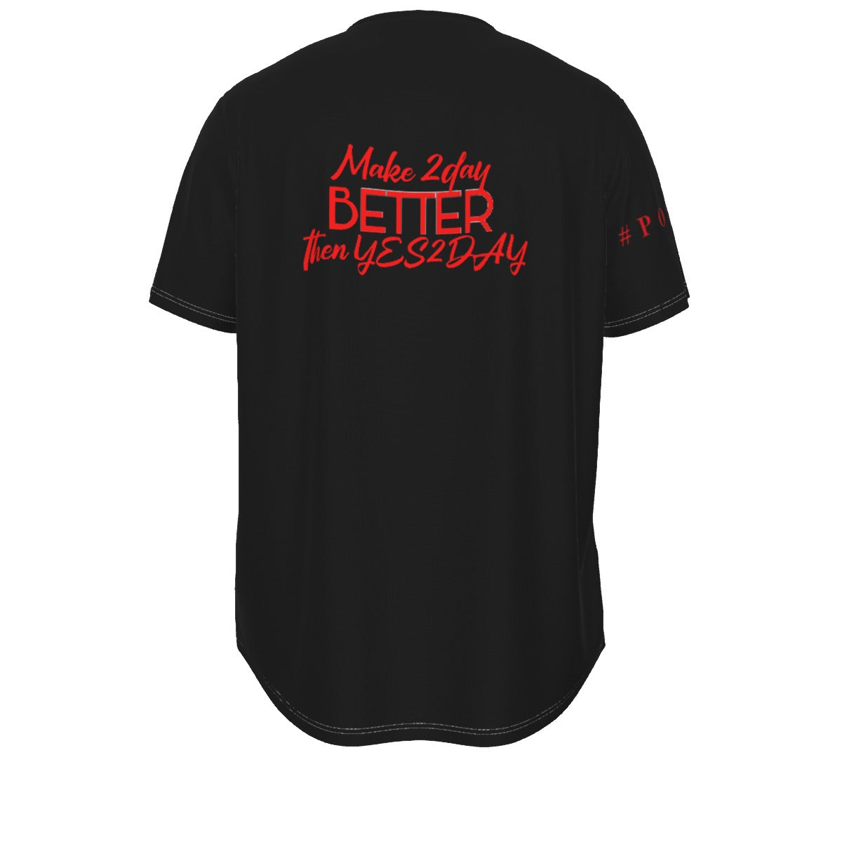 Men's Short Sleeve Rounded Hem T-shirt