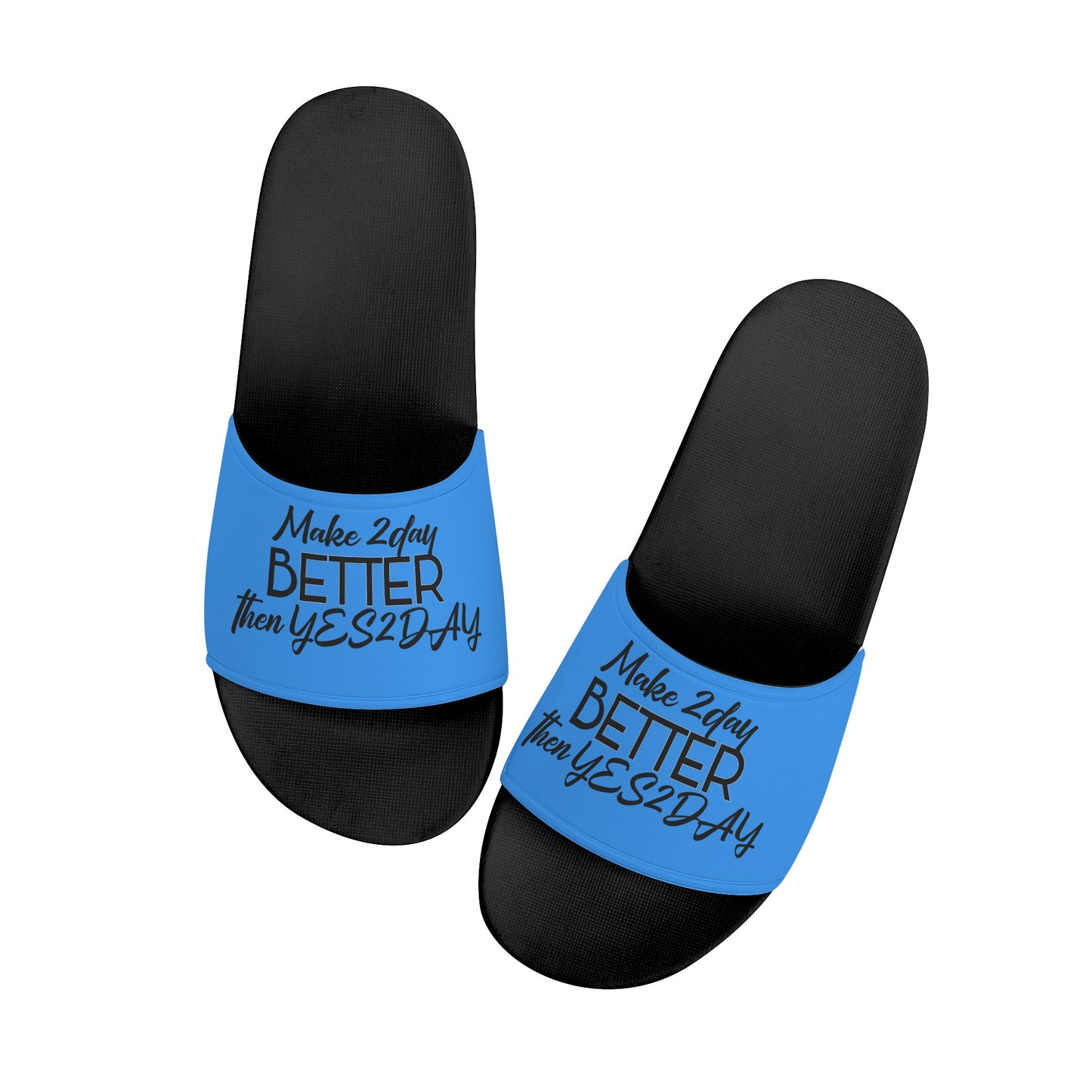 Women's Make 2day Better Then YES2DAY Slide Sandals